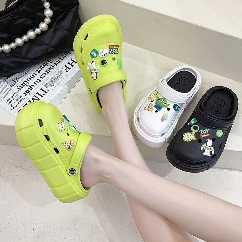 Women's Summer Princess Closed Toe Cute Outer Women's Shoes