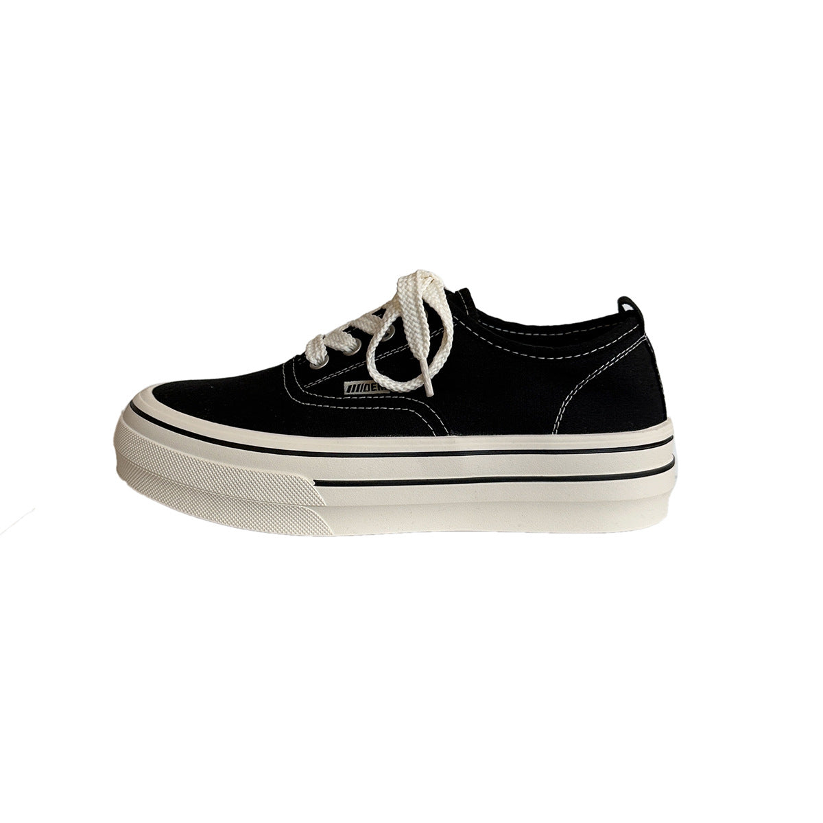 Comfortable Women's Thick-soled Elastic Slip-on Spring Women's Casual Shoes