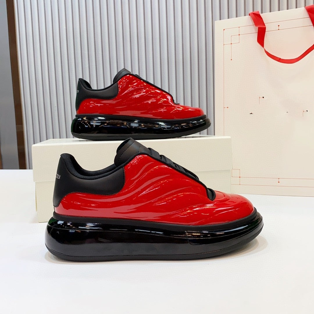 Women's & Men's British Style Air Cushion Heightened Easy Men's Sports Shoes