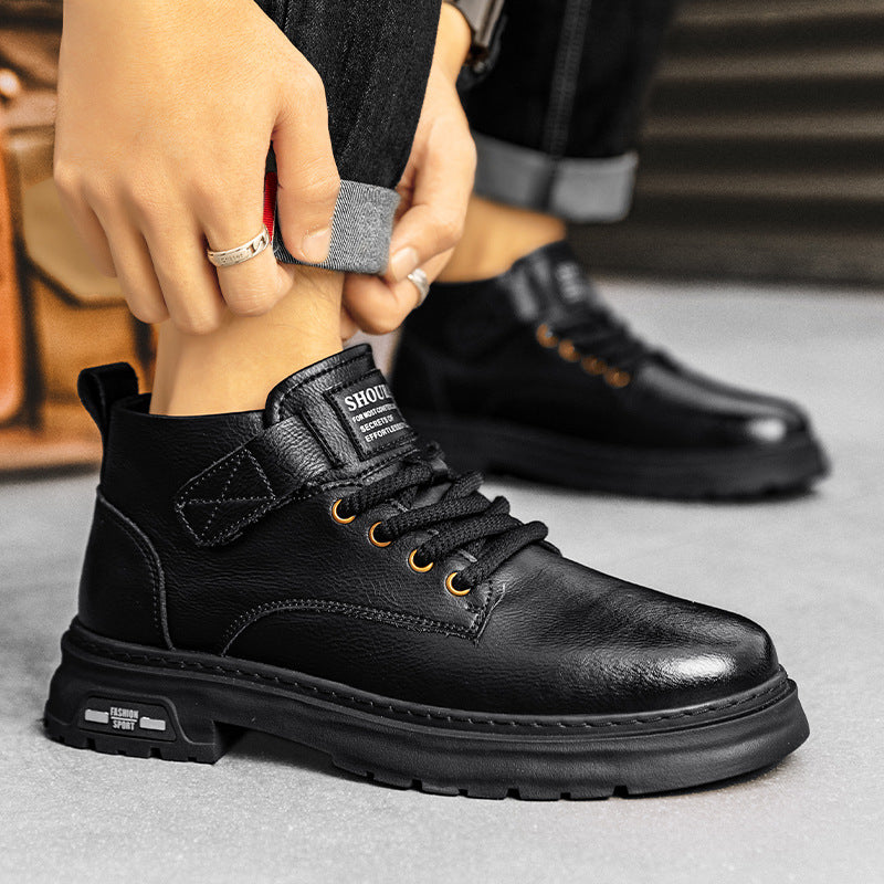 Winter Fleece-lined Warm High Top Working Boots