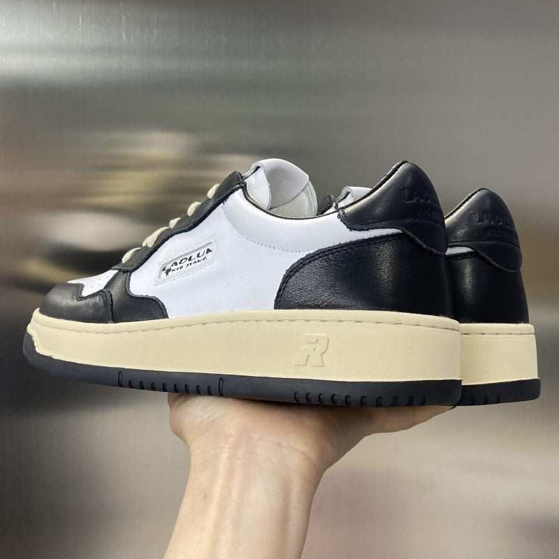 Women's & Men's Black White Couple Trendy Top Layer Sneakers