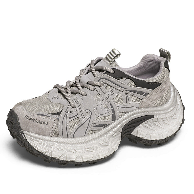 Women's Korean Style Street Niche Durian Retro Women's Sports Shoes