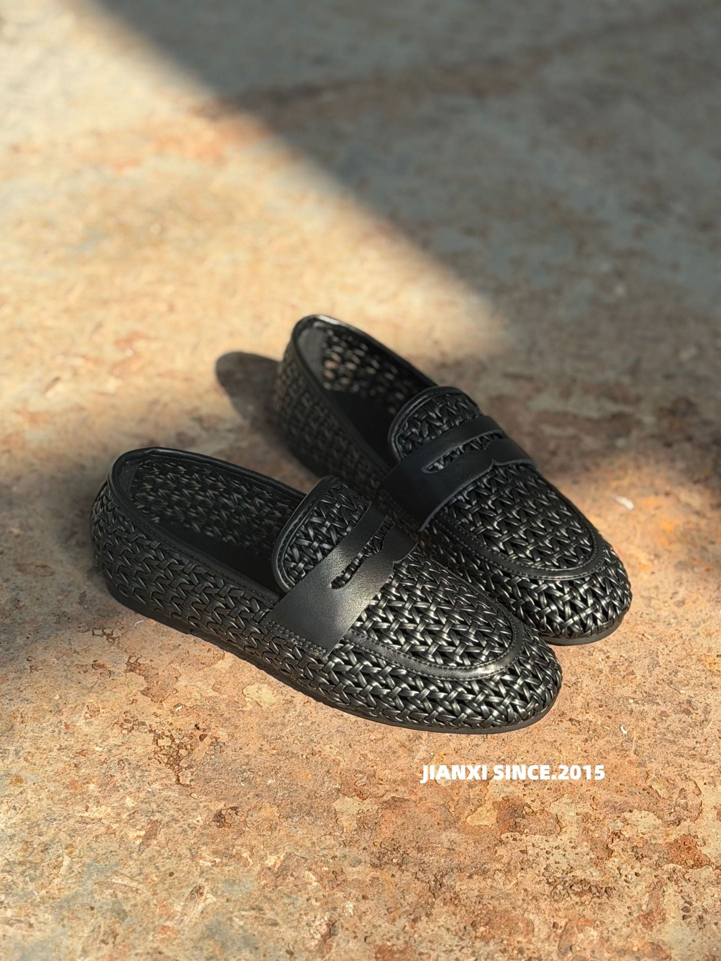 Women's Vintage Weave Breathable Mary Jane Spring Versatile Loafers
