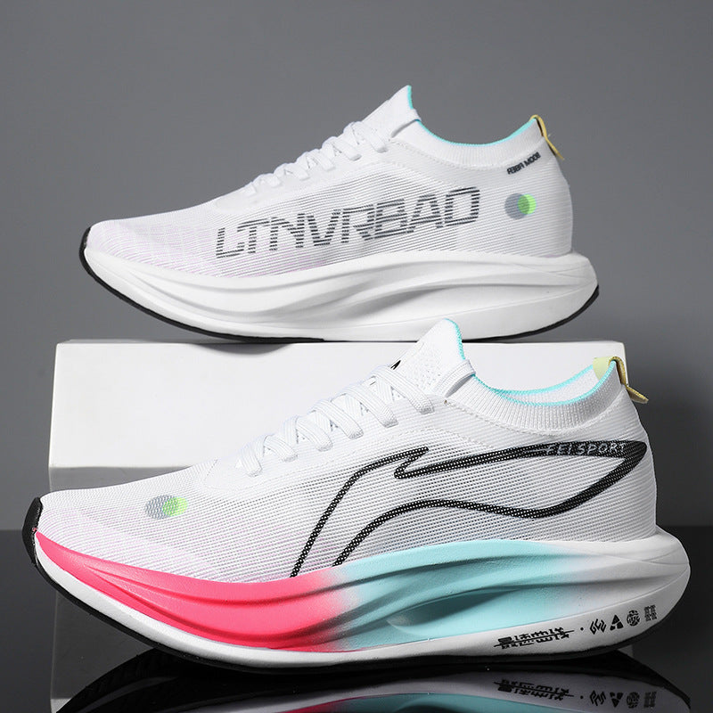 Women's & Men's Examination Physical Sports Training Racing Carbon Sneakers