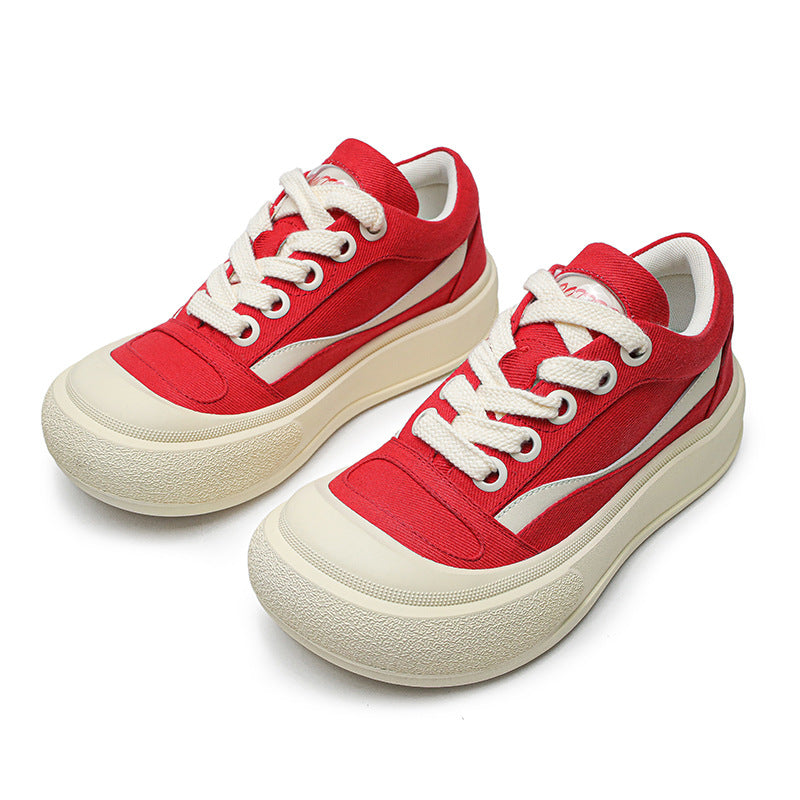 Trendy Dad Round Head Bread Bubble Drink For Lovers Men's Canvas Shoes