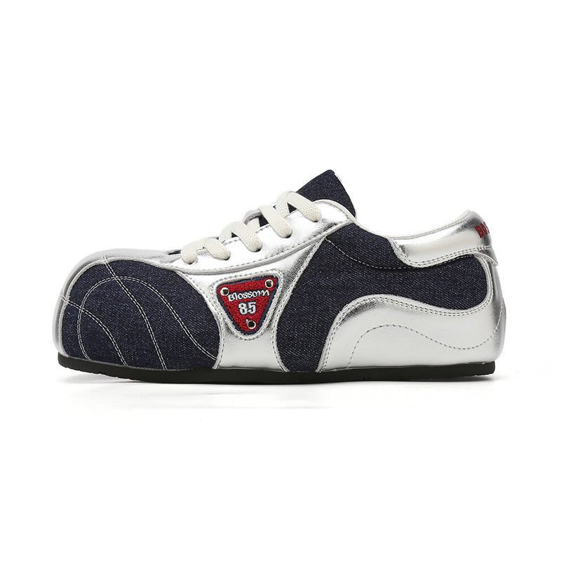 Women's Height Increasing Insole German Training Fashion Lace Up Sports Ugly Women's Shoes
