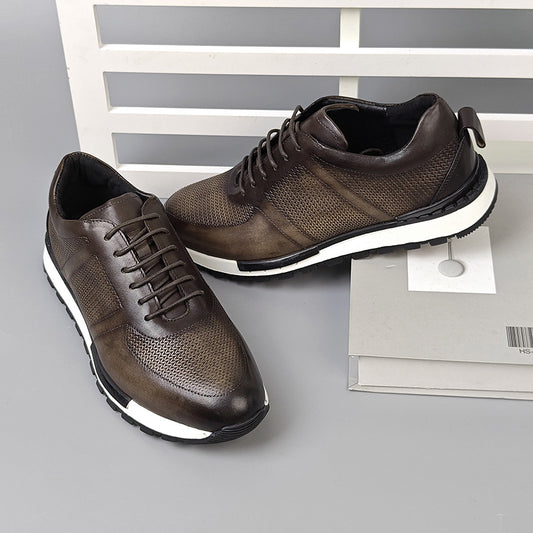 Men's Business British Style Genuine Handsome Leather Shoes