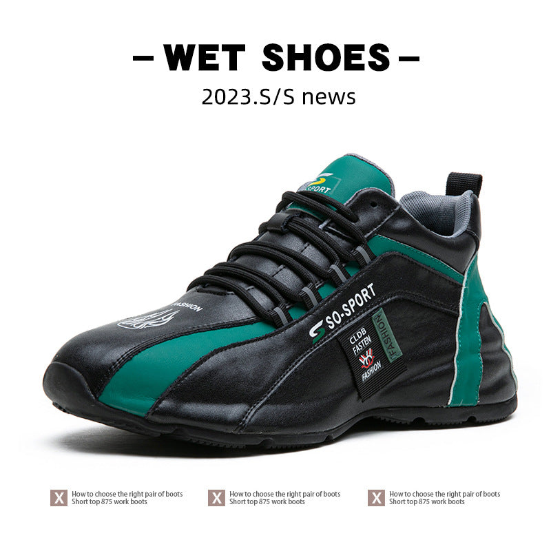 Men's Platform Height Increasing Insole All-inclusive Plus Sizes Men's Sports Shoes