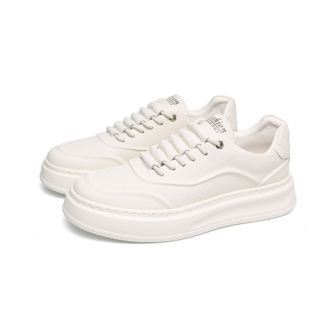 Men's Spring White Breathable Versatile Korean Style Men's Board Shoes