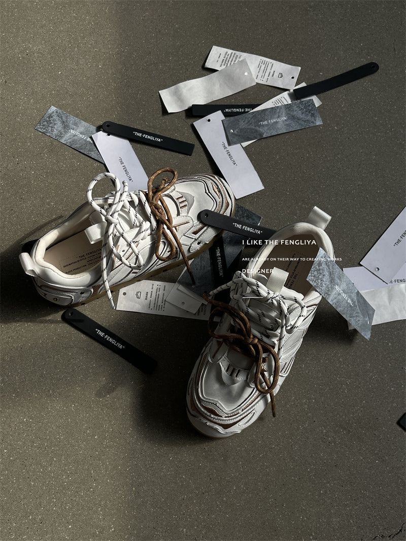 Simple Design German Training Autumn Versatile Platform Casual Shoes