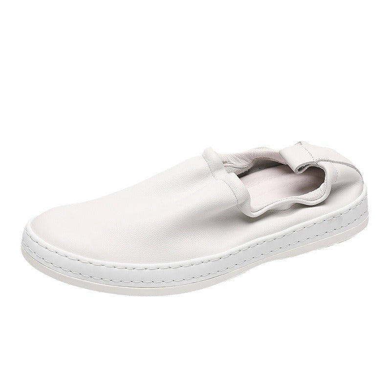 Men's Summer Comfortable Breathable Korean Fashion White Men's Sports Shoes
