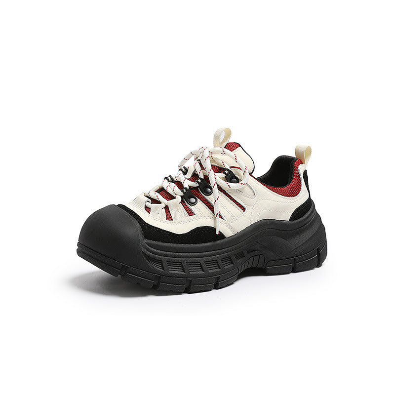Women's Dad Spring Thick Sole Increased Upstream Lightweight Outdoor Women's Sports Shoes