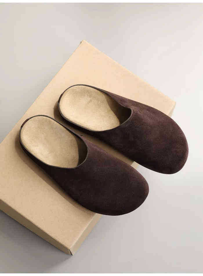 Women's & Men's Vintage Genuine Mules Flat Bottom Comfort Sandals