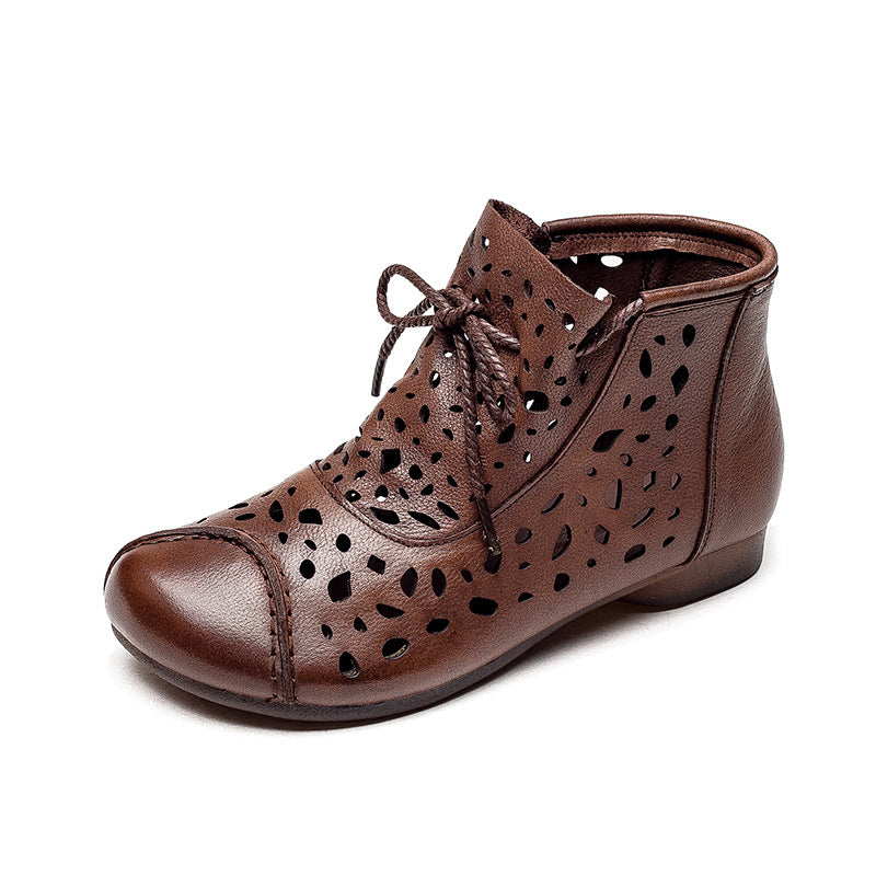Women's Soft Bottom Comfortable Hollow Chunky Pumps Sandals