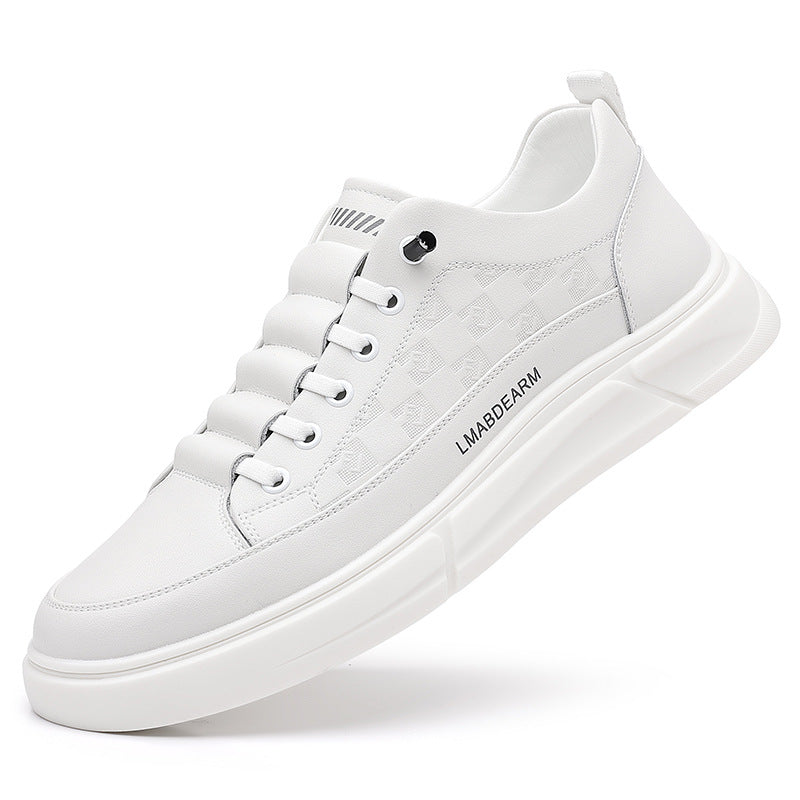 Men's Summer White Breathable Sports Fashion Sneakers