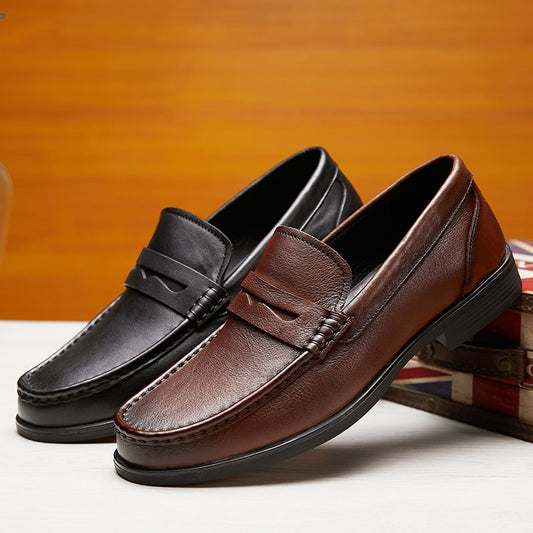Men's Genuine Four Comfortable Slip-on Low Colored Casual Shoes