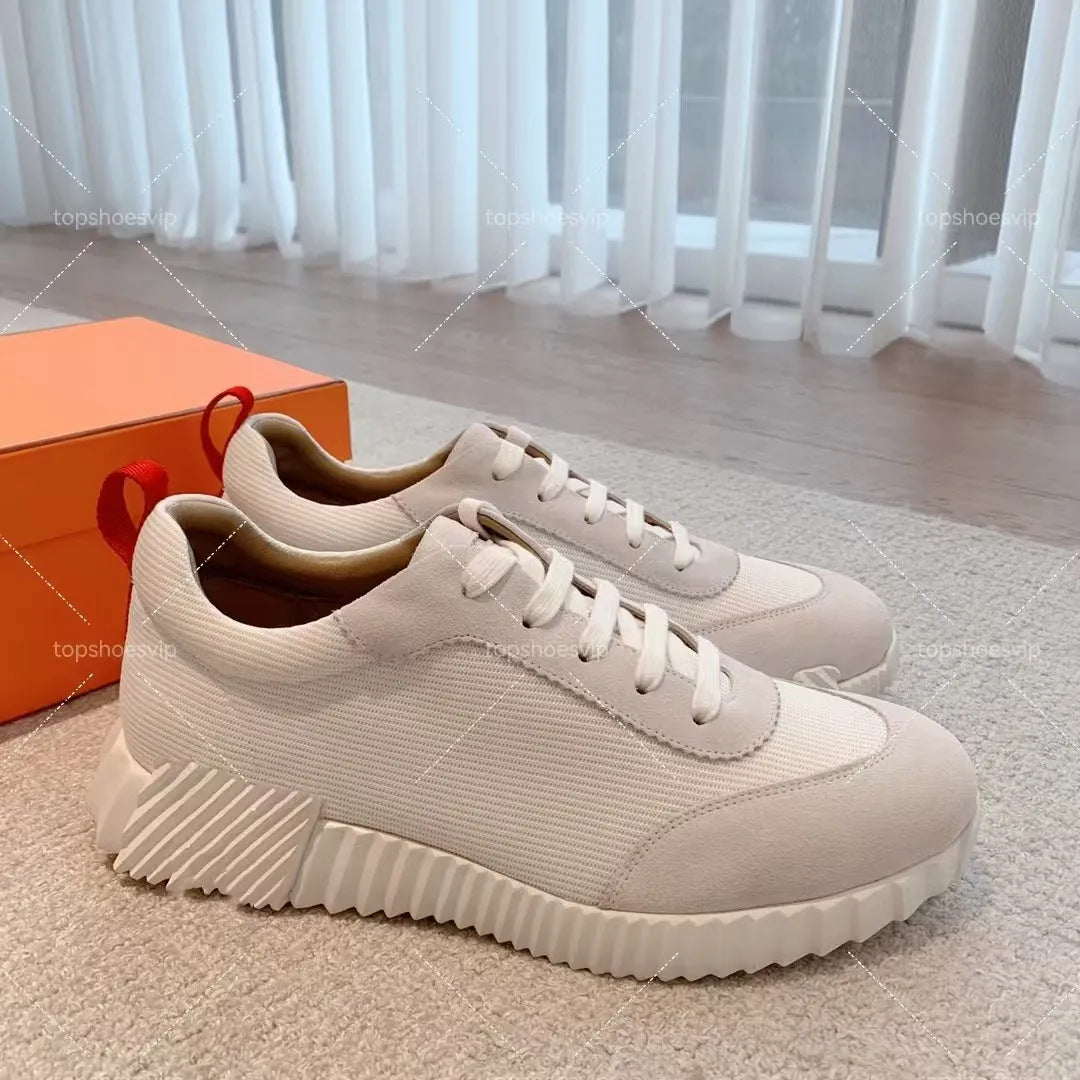Women's Couples Fashion Genuine Running Surface Sneakers