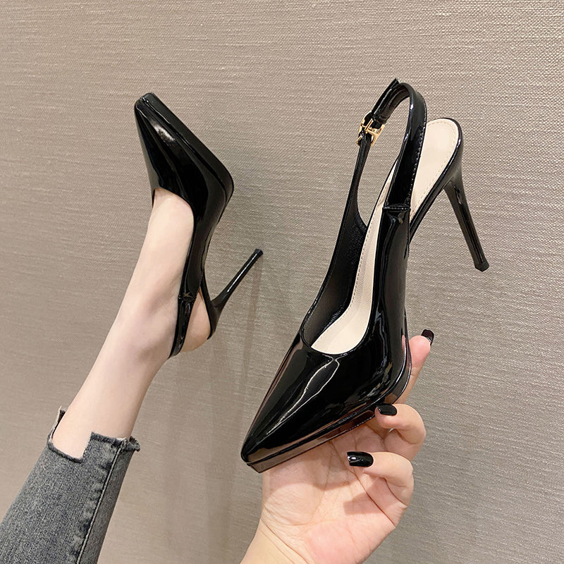 Women's Spring Patent Waterproof Platform Not Tired Women's Shoes