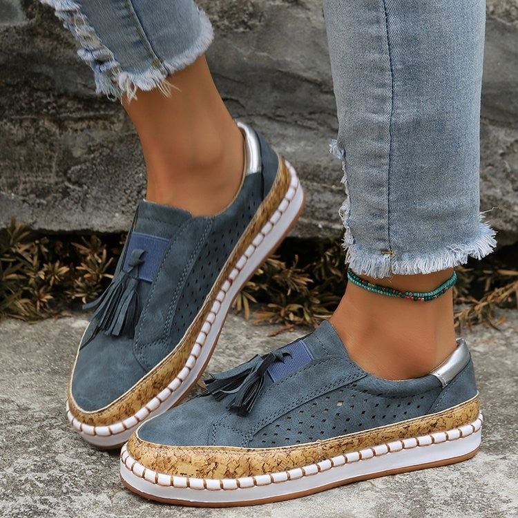 Attractive Women's Popular Oversized Fashion Slip-on Casual Shoes