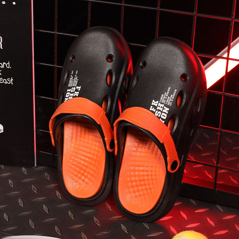 Men's Hole Trendy Outdoor Wear Dual Purpose Sandals