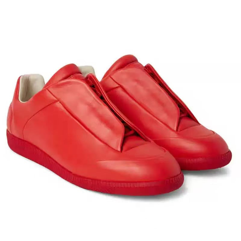 Women's & Men's Autumn Flat Magic Stick Fashionable German Leather Shoes