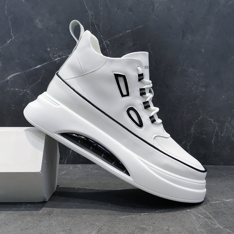 Men's Air Cushion White Sports Versatile Trendy Casual Shoes