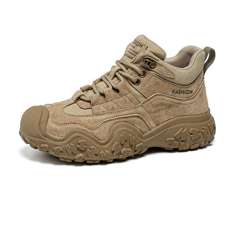 Women's Genuine Summer Short Retro Outdoor Hiking Women's Leather Boots