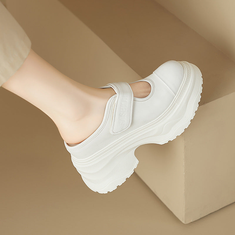 Women's Platform Outdoor Lightweight Muffin High Toe Thick-soles Slippers