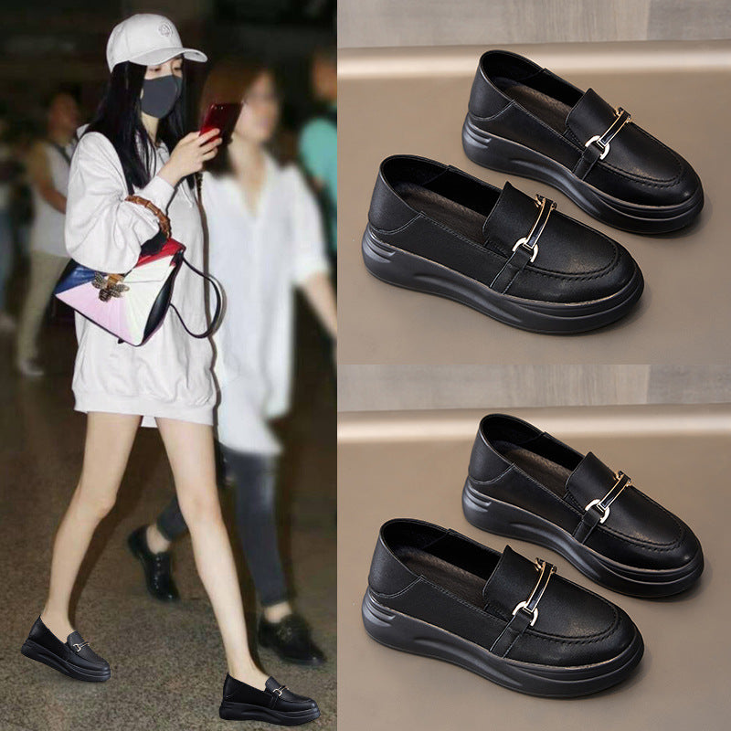 Women's Summer Half Platform Slip-on Two-way Lightweight Sandals