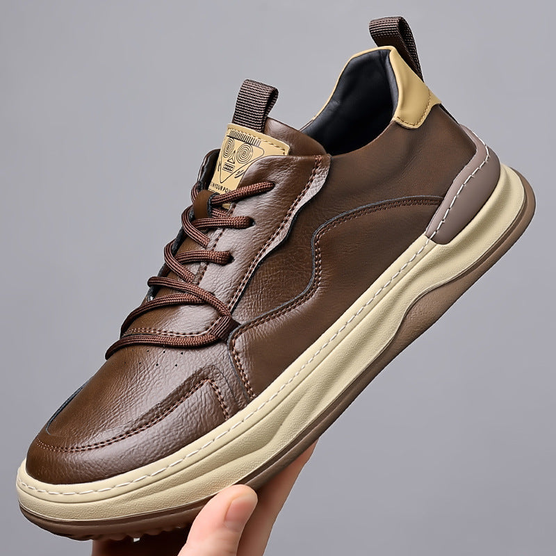 Men's Spring Head Tilt Clown Tide Soft Breathable Men's Shoes