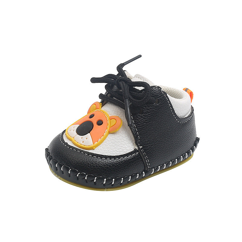 Cartoon Soft Bottom Toddler Female Pumps Sewing Can't Kid's Shoes