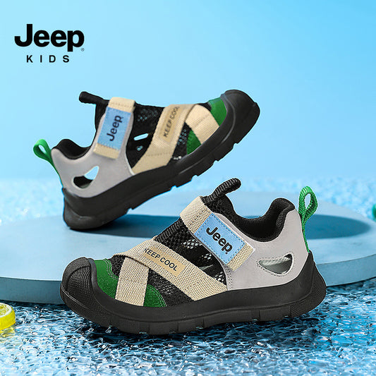 Children's Summer Boys Velcro Upstream Wading Sports Kid's Sandals