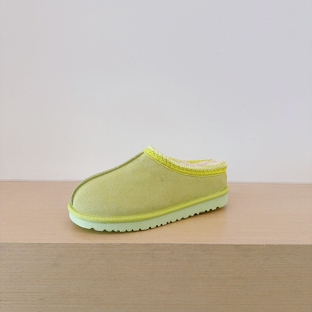 Women's & Men's Ethnic Style Woven Low-cut Slip-on Old Boots