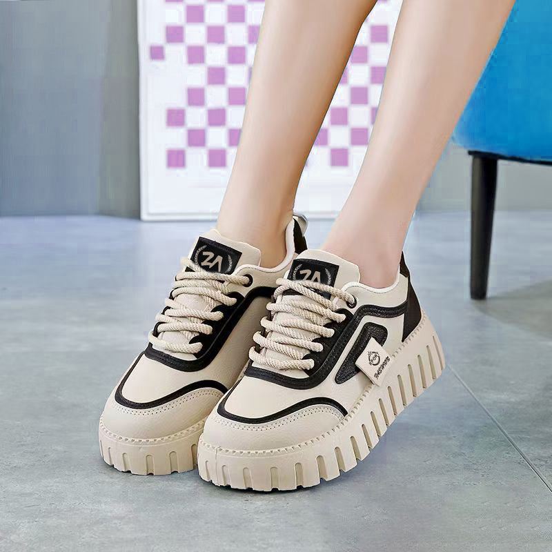 Women's & Men's Fashion Platform Korean Trendy Lightweight Breathable Casual Shoes