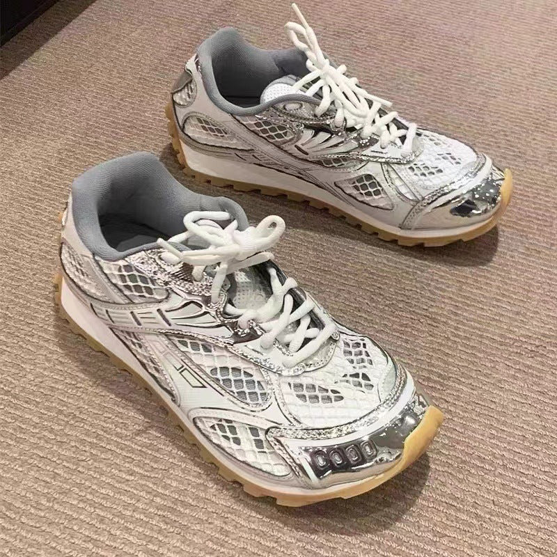 Women's Wang Weeks Yu Tong Dad Mesh Sneakers