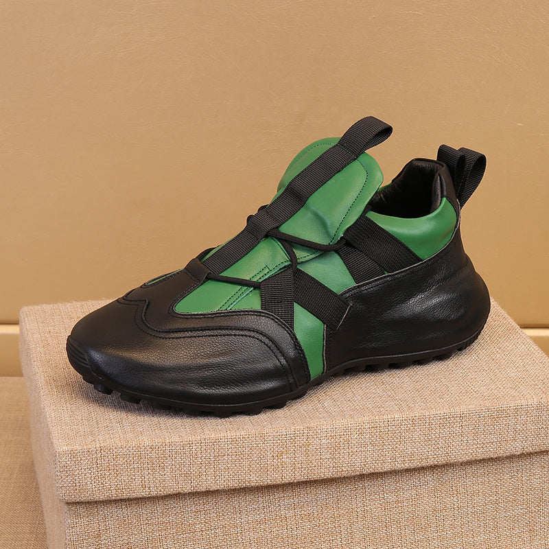 Men's Comfortable Versatile Trendy Korean Style Platform Sneakers