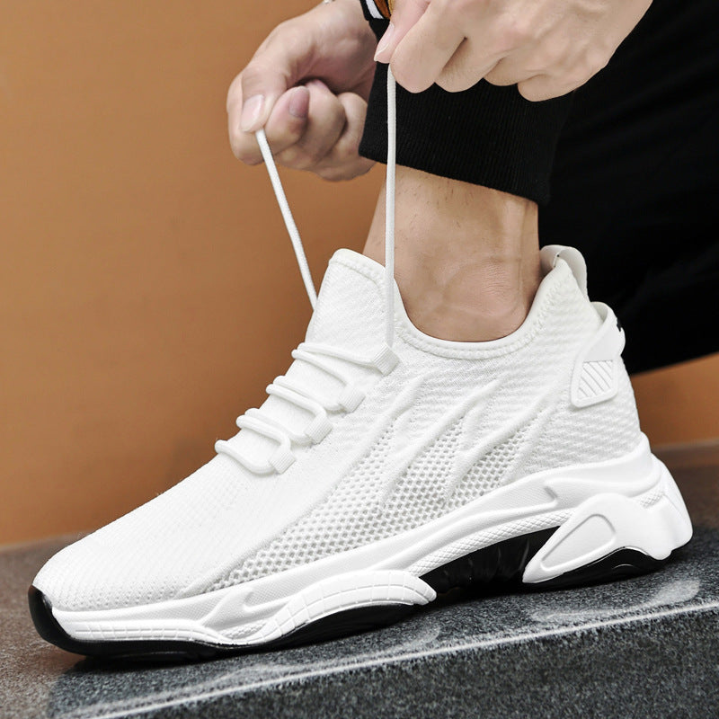 Men's Mesh Daddy Invisible Height Increasing Insole Sneakers