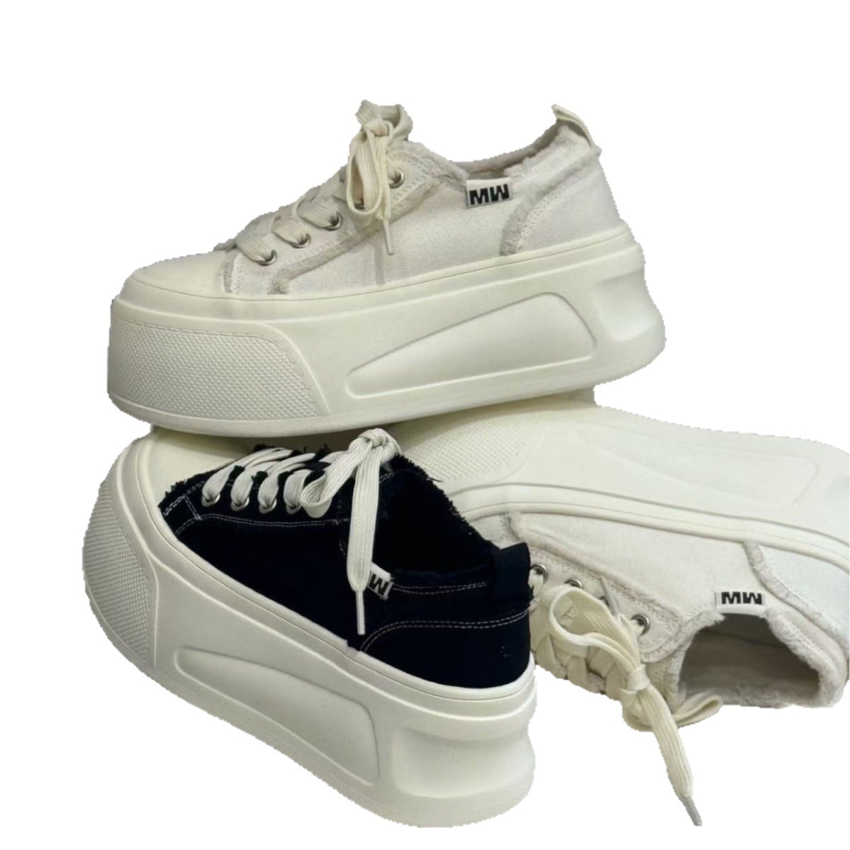 Women's Rhyme Thick Bottom Early Spring Versatile Women's Casual Shoes