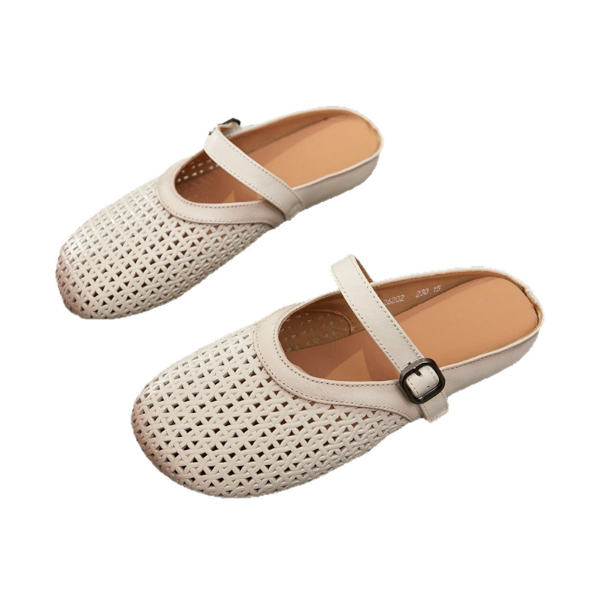 Women's Outer Wear Closed Toe Fashion Soft Bottom One Sandals