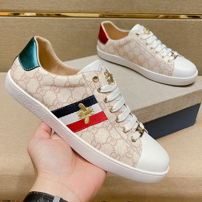 Men's Little Bee High Version Quality Sneakers