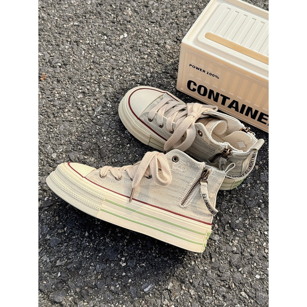 Graceful Unique Cool Women's Platform Minority Sneakers