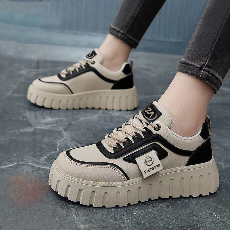 Women's & Men's Fashion Platform Korean Trendy Lightweight Breathable Casual Shoes