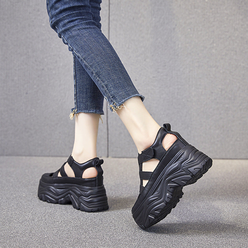 Women's Insole Dad Summer Mesh Breathable Sports Small Women's Casual Shoes
