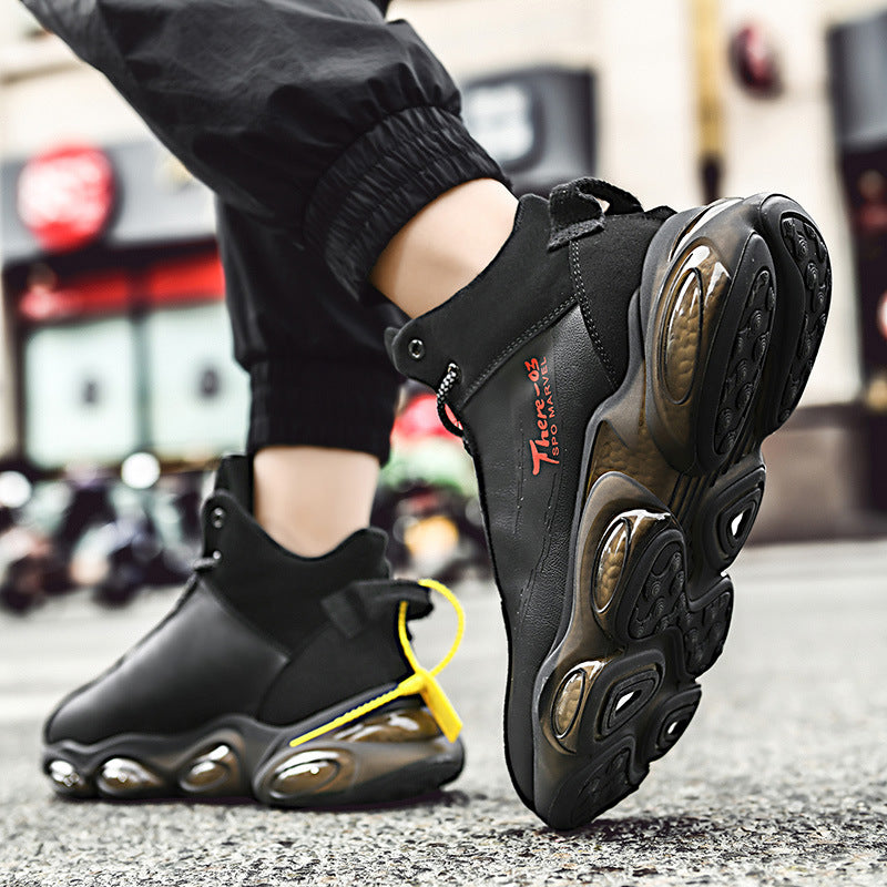 Men's Smile Welcome Spring Coconut Soft Bottom Sneakers