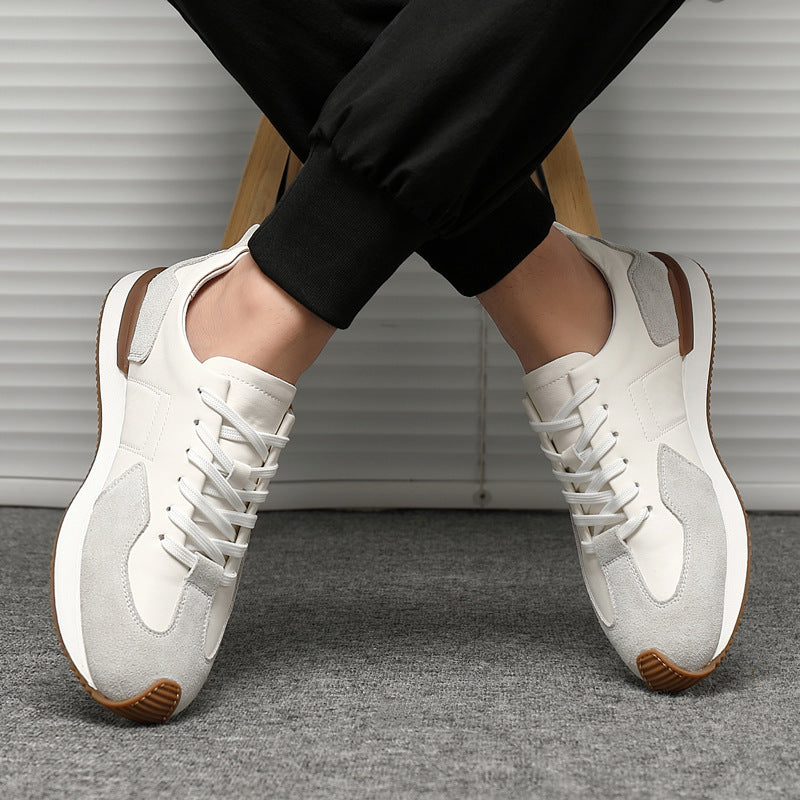 Men's Breathable Versatile Cortez Fashion British White Sneakers