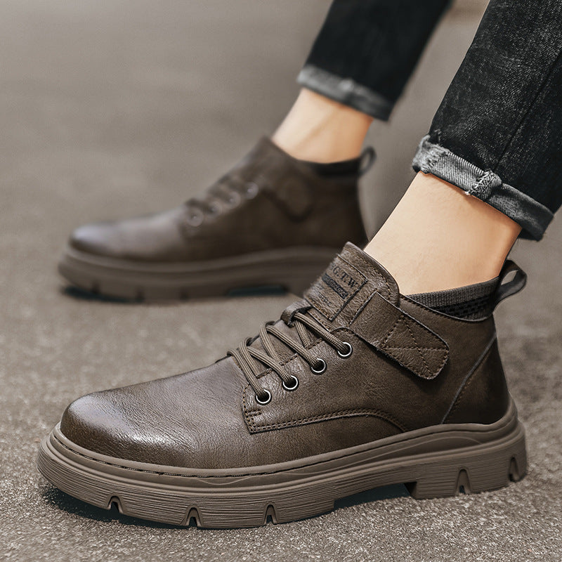 Winter Fleece-lined Warm High Top Working Boots