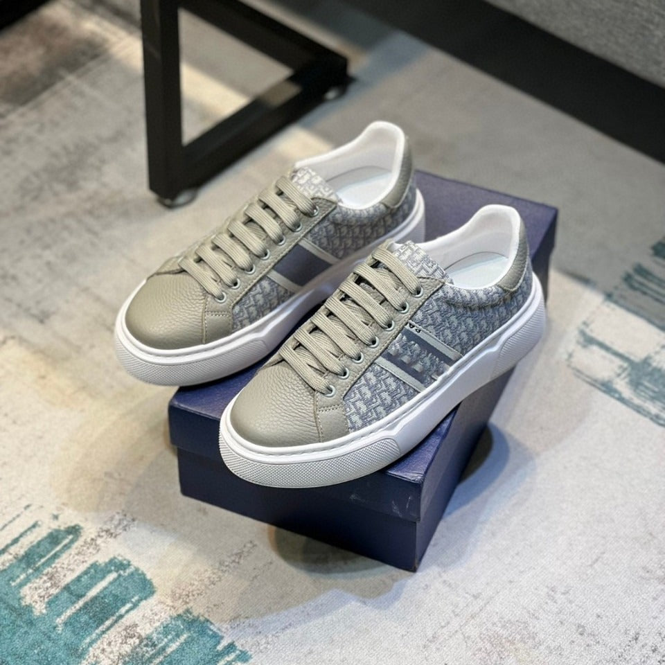 Men's Blue Front Round Toe Everyday Joker Casual Shoes