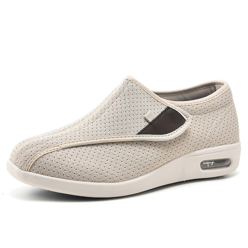 Plus Size Summer Man Walking Breathable Comfortable Middle-aged Mother Shoes