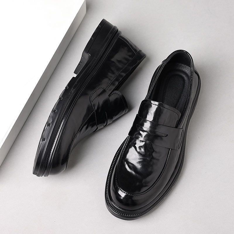 Men's Genuine Formal Wear Breathable Business Wedding Men's Casual Leather Shoes