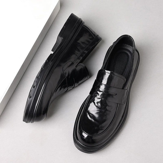 Men's Genuine Formal Wear Breathable Business Wedding Men's Casual Leather Shoes